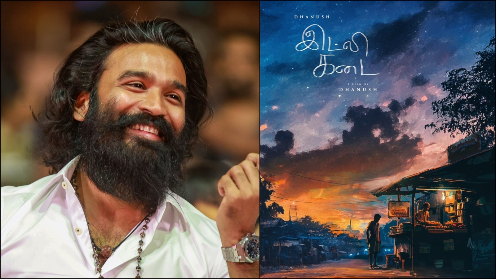 D52 title out: Dhanush to direct and star in Idli Kadai | Tamil News ...