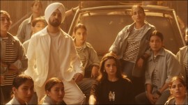 Diljit Dosanjh and Alia Bhatt