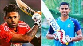 Suryakumar Yadav and Abhimanyu Easwaran Duleep