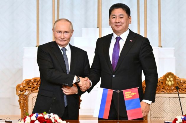 Mongolia Russia Putin