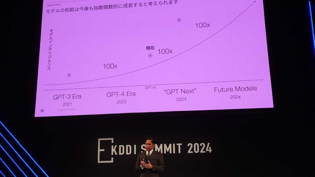 The model mentioned by Tadao Nagasaki is tipped to be the next big leap in AI. (Image source: ITMediaAI+)