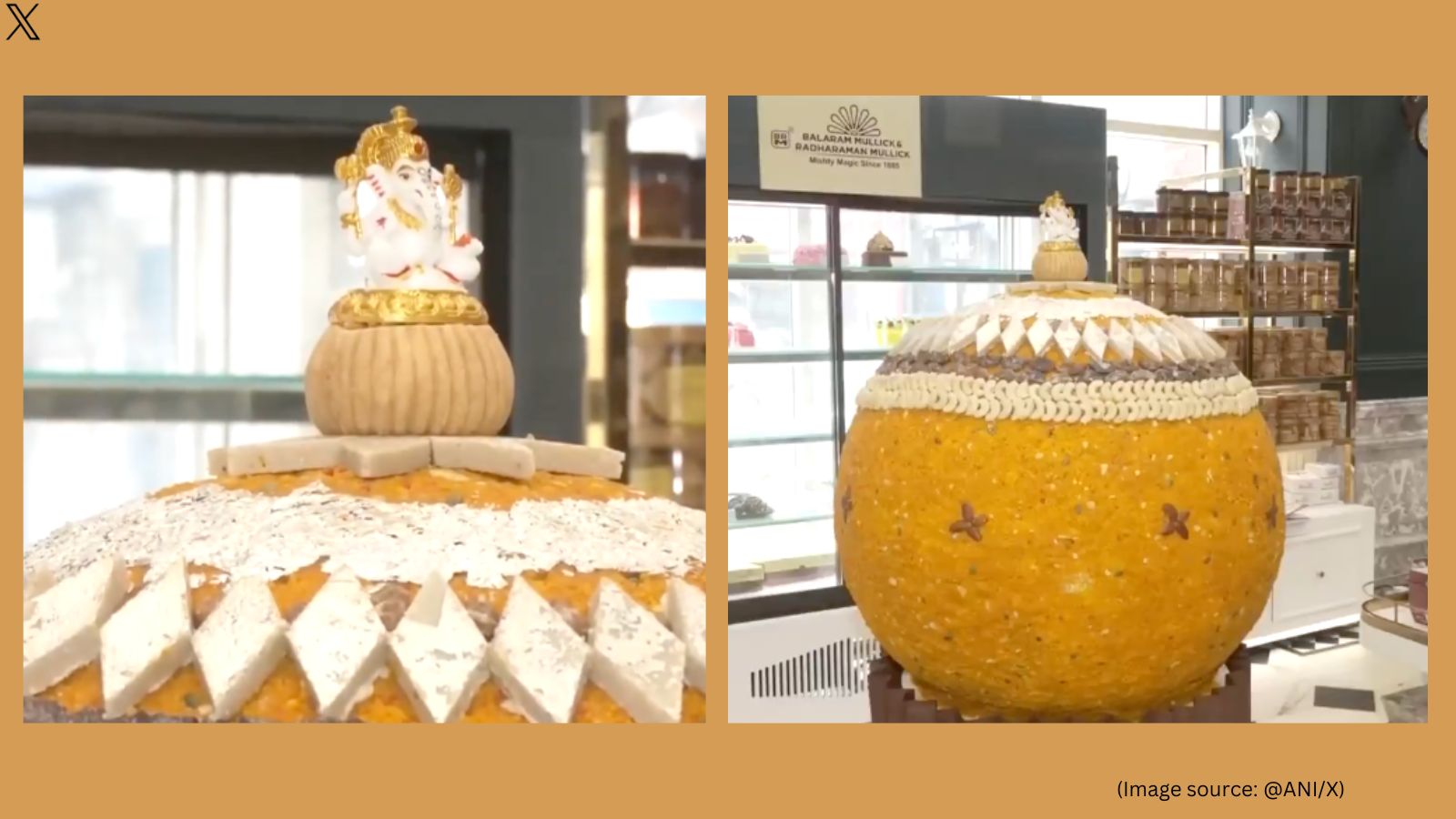 Ganesh Chaturthi: West Bengal sweet shop prepares a 500-kg laddoo for ...
