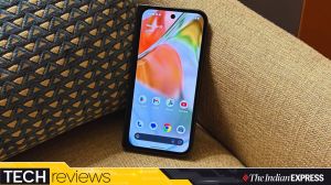 Google tried hard to make the Pixel 9 Pro Fold appear like a normal smartphone. ( Image credit/Anuj Bhatia/Indian Express)