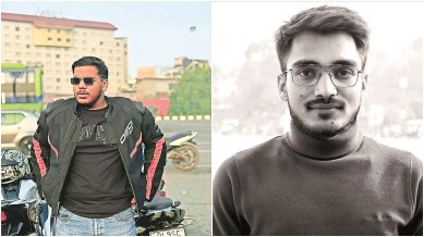 Gurgaon accident, Gurgaon accident death, driver’s licence, Biker’s death in Gurgaon, pending challans, Golf Course Road car bike collusion, delhi accidents, delhi accident news, Indian express news