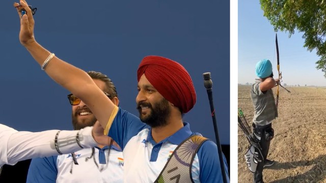 Harvinder Singh had won a bronze medal at the Tokyo Paralympics three years back. He had trained for Tokyo 2020 by converting the family farm into an archery range.