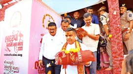 Ambaji temple, Ambaji temple footfall, footfall at Ambaji temple records dip, Ahmedabad news, Gujarat news, India news, Indian express, current affairs