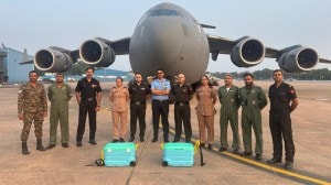 IAF airlifts organs for transplant