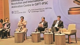 IFSC chief, GIFT City, foreign investors, registered funds, adr, legal industry, jurisdiction, Narendra modi, Indian express news