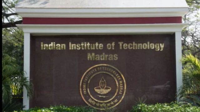IIT Madras' training programme will be held from October 7 to 18.