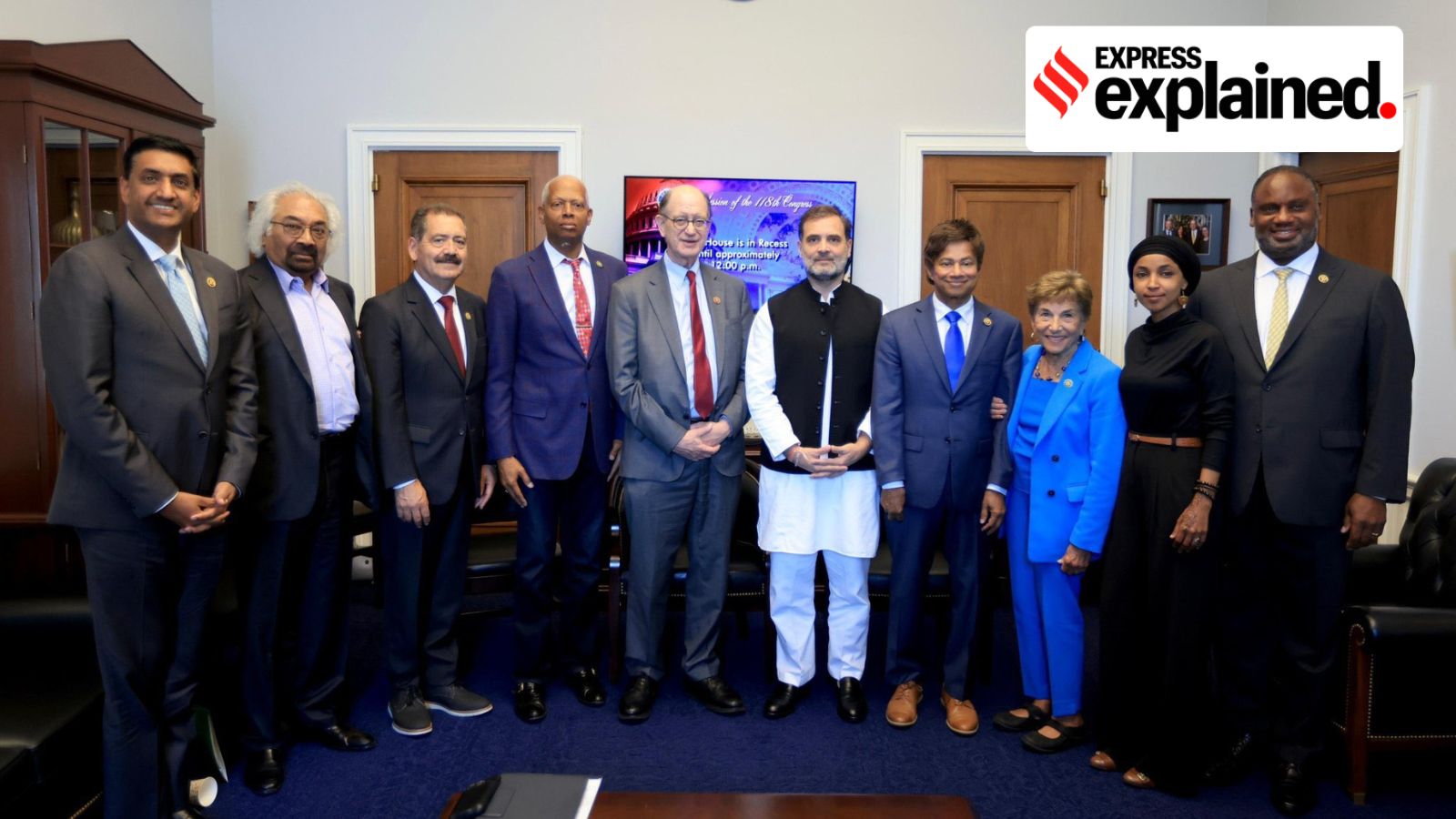 Why Rahul Gandhi’s meeting with US Congresswoman Ilhan Omar has triggered outrage