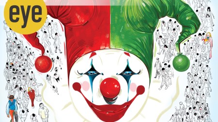 Joker The figure of the clown, the jester, the fool who pokes fun at society while prancing on its periphery because he never quite figured out the rules and now doesn’t care, is as old as time, in both history and literature. (Illustration credit: Komal)