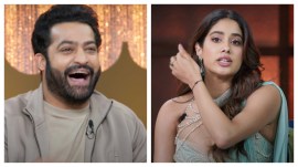 Devara cast, Jr NTR, Janhvi Kapoor, and Saif Ali Khan, attended The Great Indian Kapil Show