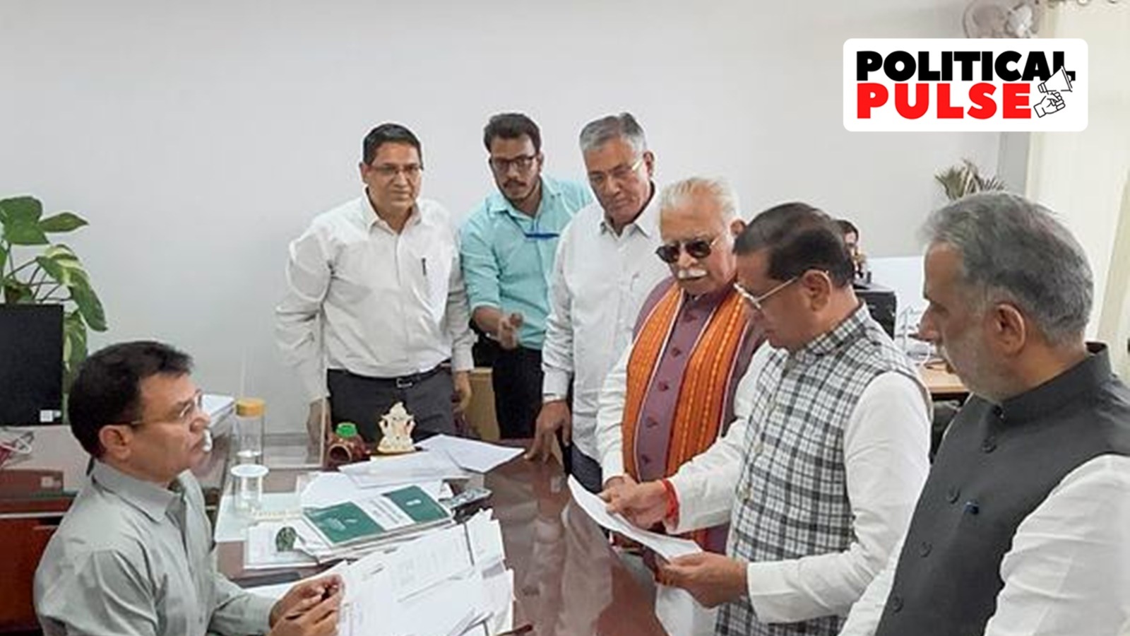 Haryana BJP candidate review, Haryana election ticket distribution dissent, BJP leader protests Haryana elections,