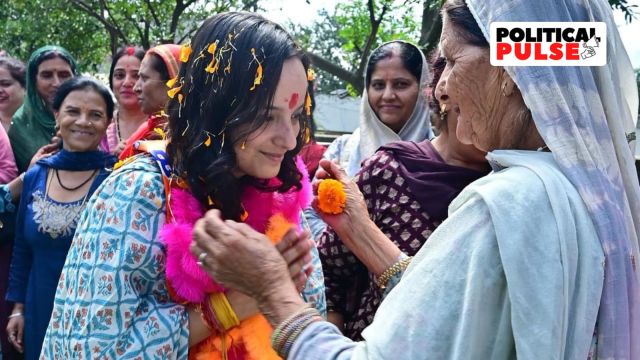 the BJP’s Kishtwar Assembly seat candidate Shagun Parihar