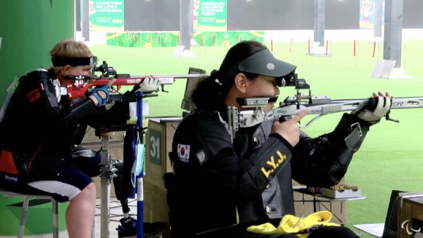Rifle shooters paralympics