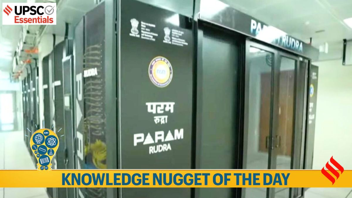 Knowledge nugget of the day PARAM Rudra