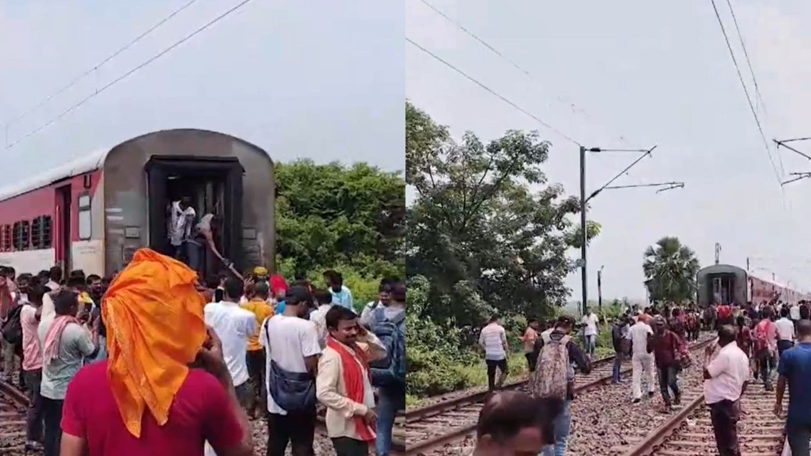 Coupling of Magadh Express breaks, train splits in two near Bihar’s Buxar