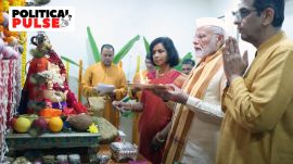 Narendra Modi, PM Narendra Modi, DY Chandrachud, PM visit to CJI residence, PM modi visit to CJI residence, Indian express news, current affairs