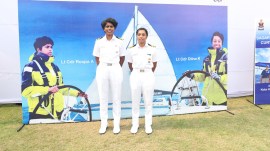 40,000 km in 8 months: 2 women Navy officers to set sail around the globe in Oct naval