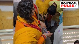 BJP MLA ‘purifies’ Cong turncoat councillors with Gangajal — and cow urine