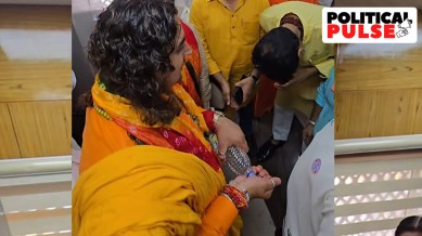 BJP MLA ‘purifies’ Cong turncoat councillors with Gangajal — and cow urine