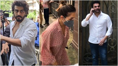 Shaken, teary-eyed Malaika Arora arrives at family residence after father's  demise. Watch | Bollywood News - The Indian Express