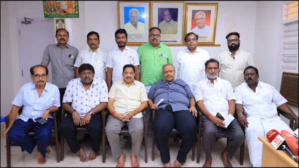 Members of the Tamil Nadu Theatre Owners Association