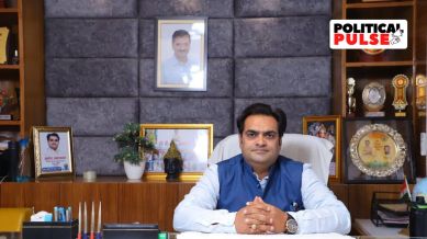 Mukesh Kumar Ahlawat, the MLA from Sultanpur Majra