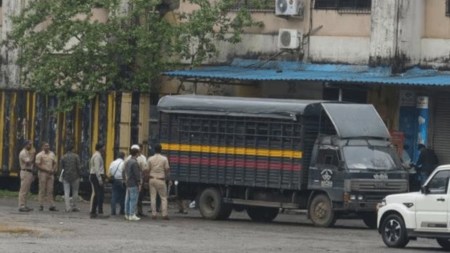 Badlapur sexual assault case, badlapur child abuse accused, Badlapur assault accused encounter, jitendra_awhad, Indian express news