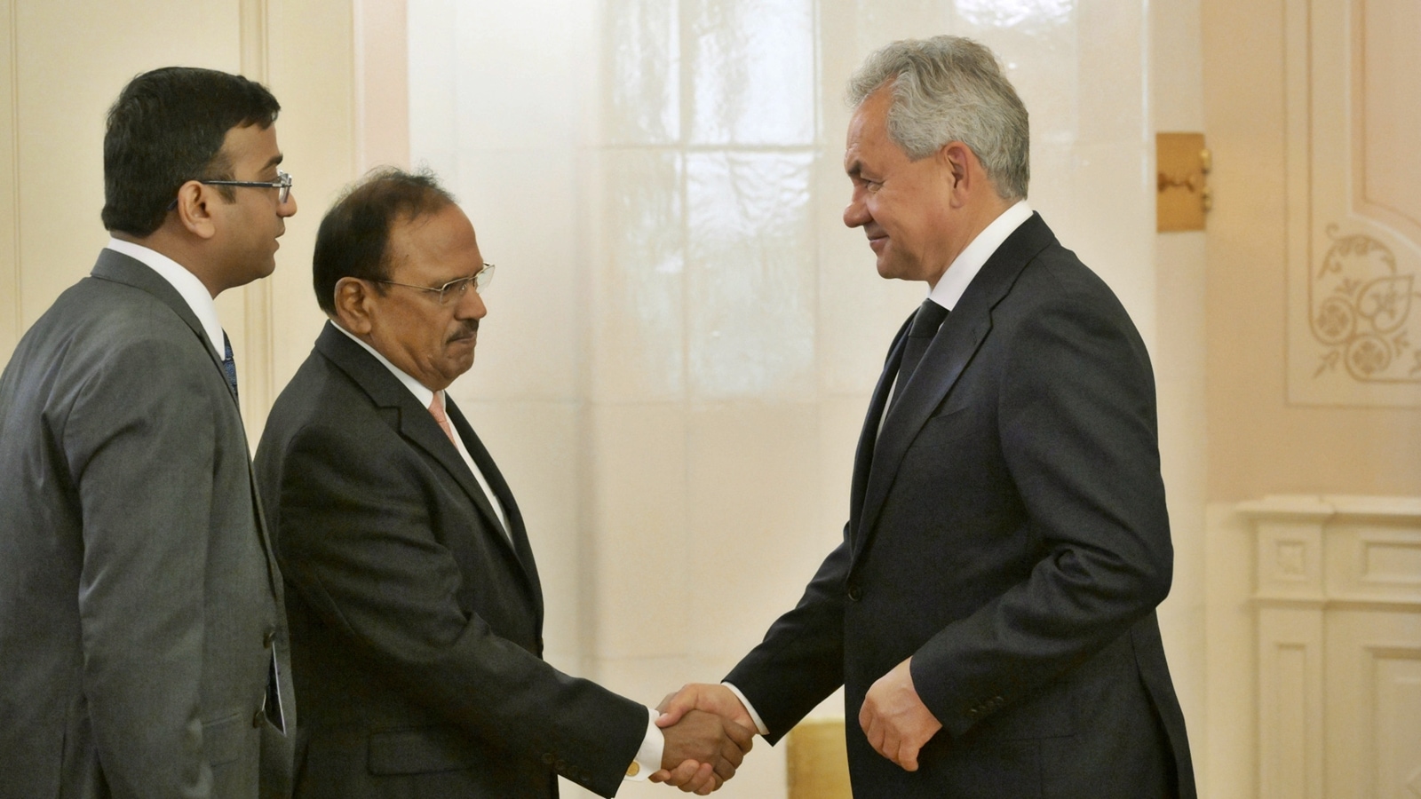 NSA Ajit Doval holds talks with Russian counterpart Sergei Shoigu