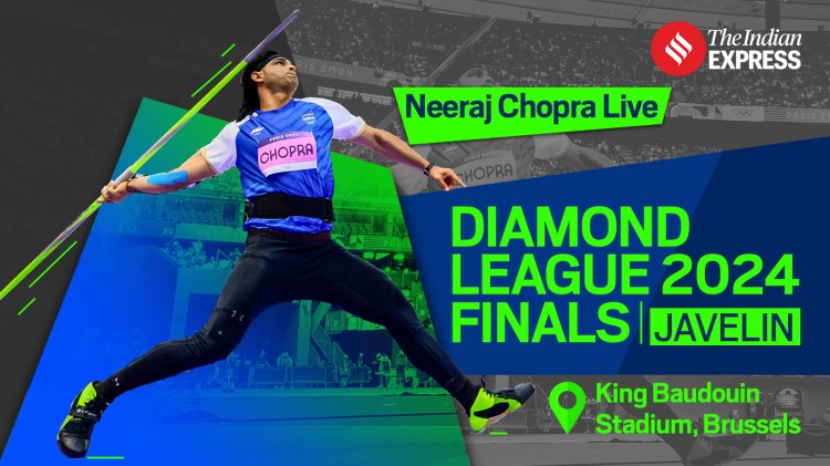 Neeraj Chopra Diamond League Final 2024 Live: India's javelin star Neeraj Chopra will return to action on Saturday in Brussels.