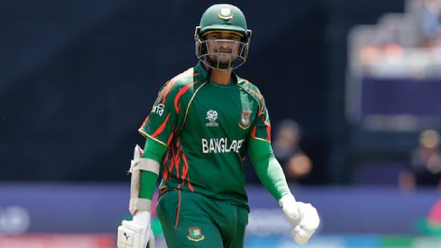 Shakib Al Hasan has announced his T20I retirement on Thursday. (AP)