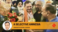 Himanta Biswa Sarma writes on Rahul Gandhi: Congress’s selective amnesia