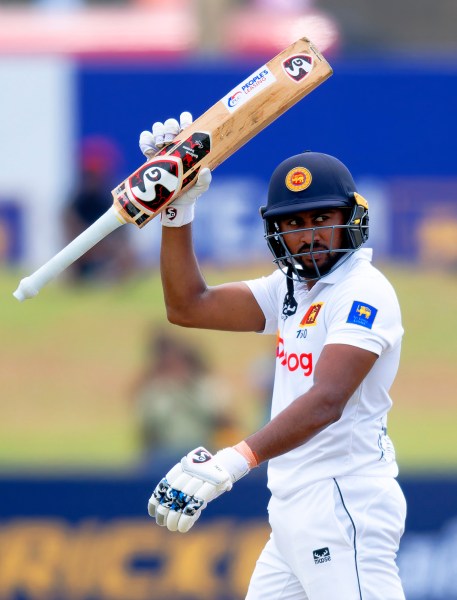 Kamindu Mendis Test fifty