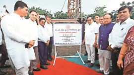 rainwater harvesting, Gujarat borewells, water storage, public-private partnership, Jal Shakti minister CR Paatil, tree plantation, water scarcity, Surat, Jalsanchay, Ek Ped Maa Ke Naam, Indian express news