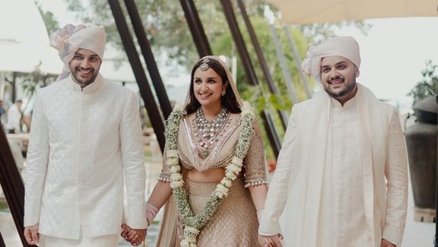 Parineeti Chopra and Raghav Chadha's first wedding anniversary