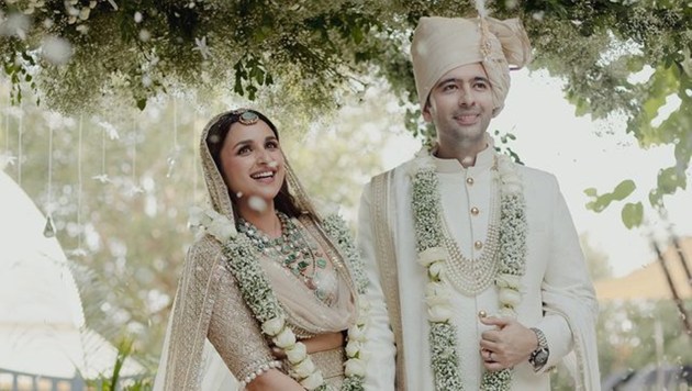 Parineeti Chopra and Raghav Chadha's first wedding anniversary