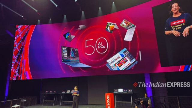 This year at IFA, leading tech companies are vying to establish AI-powered personal computers as the future of computing. Lenovo has already demonstrated a slew of AI PCs at the global event. (Image: Anuj Bhatia)