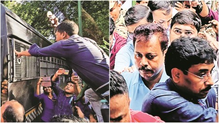 Kolkata rape murder case, RG Kar Hospital corruption, corruption case, Enforcement Directorate, sandip ghosh properties, judicial custody, South 24 Parganas, RG Kar Medical College, Indian express news