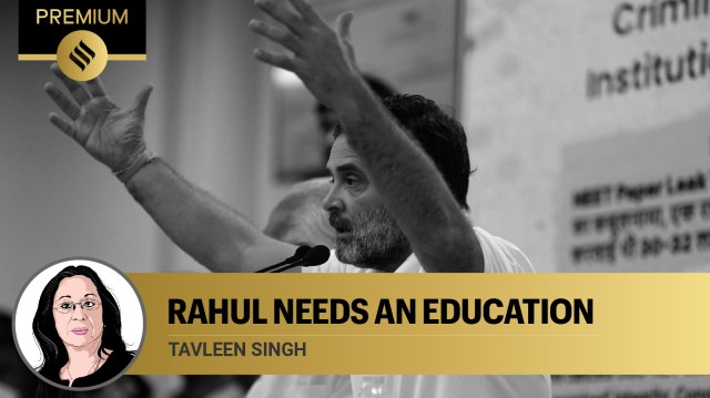 When Rahul Gandhi returns home, he would do himself and his party a big favour if he directed his energy towards giving Indian children the chance of a real future.