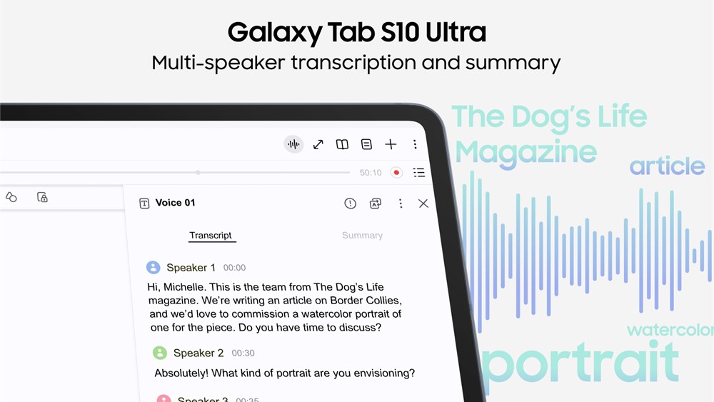 The Galaxy Tab S10 series devices pack lots of AI powered features.