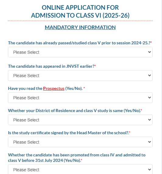 JNVST 2025: Registration extended till September 23 for Class 6 admission at navodaya.gov.in