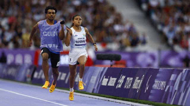 Simran, para athlete, paris paralympics 2024