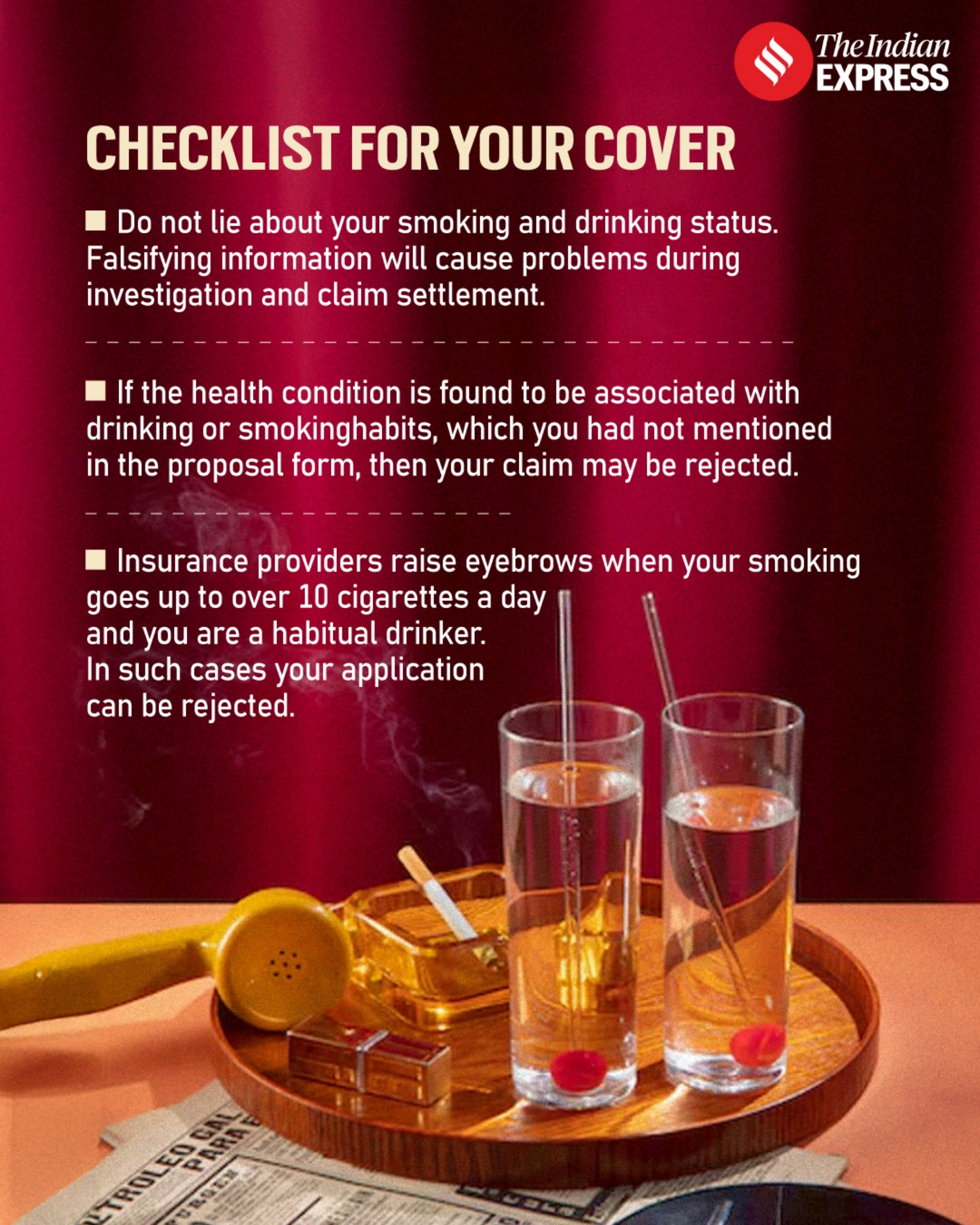 lying about tobacco use health insurance Do smoking and drinking impact your health insurance? | Health and Wellness  News