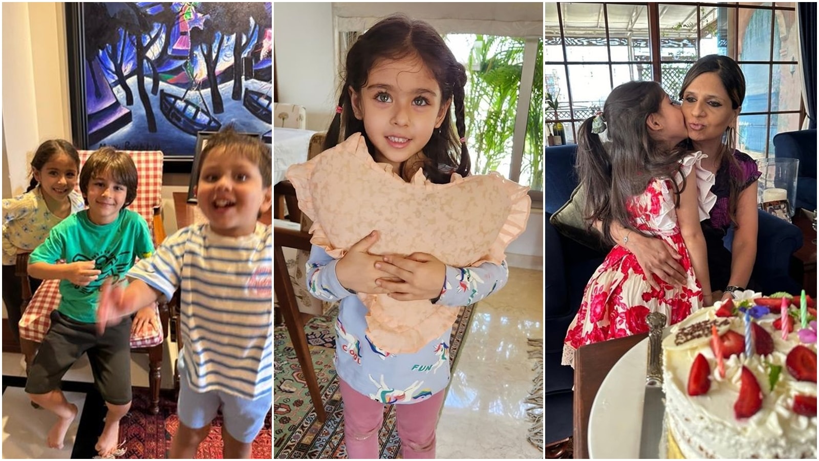 Soha Ali Khan-Kunal Kemmu’s daughter Inaaya Naumi Kemmu turns 7 ...