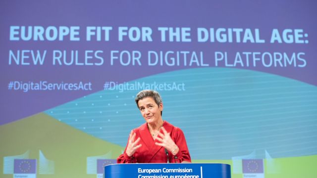 EU antitrust chief Margrethe Vestager
