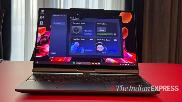 Lenovo Auto Twist Concept Laptop.