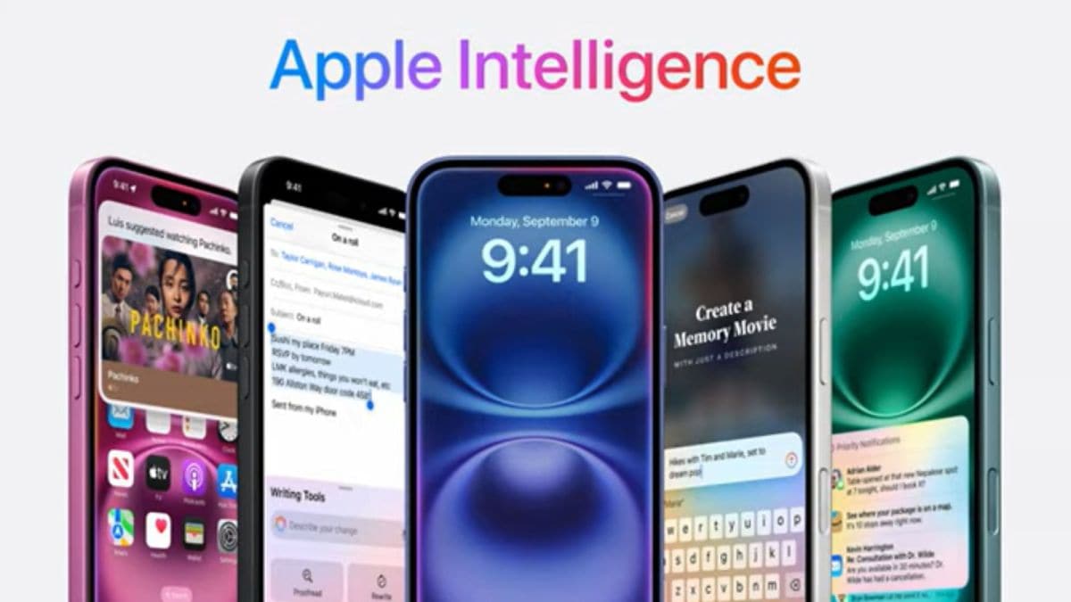 AI-ready iPhone 16 series: With Apple Intelligence, users can ask AI to do a wide range of tasks from proofreading and rewriting text to creating customised emojis.