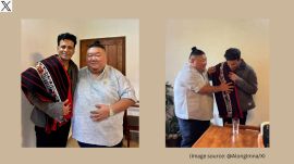 The Family Man cast meets Nagaland Minister, Temjen Imna Along
