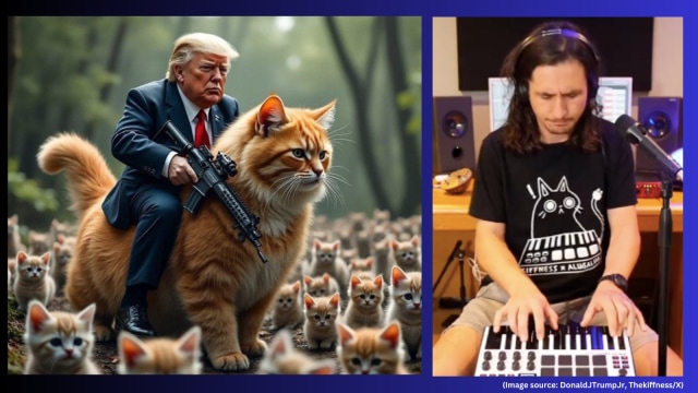 The Kiffness remixed Donald Trump's speech into a trippy song